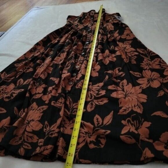 NWT Free People Perfect Sundress Dark Combo Midi Dress Size Small - Picture 4 of 12